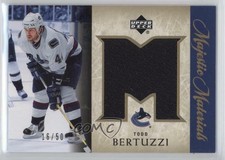 2005-06 Upper Deck Majestic Materials /50 Todd Bertuzzi #MM-TB