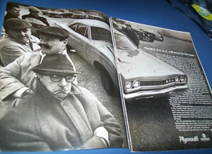 1968 Plymouth Road Runner 426 Hemi mid-size mag 2p car ad-MVSCGC bakesale-Fun! - Picture 1 of 1