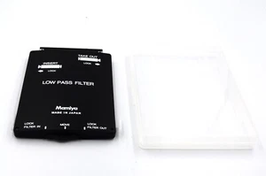 Unused Mamiya ZD LOW PASS FILTER YC301 For ZD Digital Camera w/Case from Japan - Picture 1 of 8