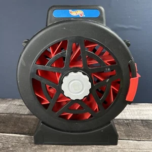 1998 Mattel Hot Wheels 16 Car Portable Carrying Tire Wheel Black And Red Case - Picture 1 of 11