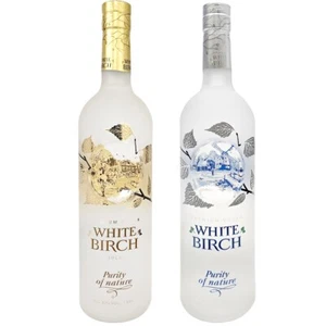 1 x White Birch Wodka & 1 x White Birch Gold Wodka | 40% vol. 2 x 0,5 l - SET