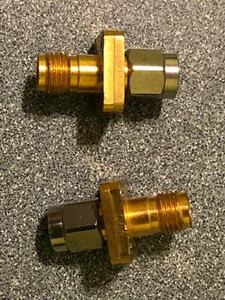 HIGH PRECISION RF ADAPTERS 3.5mm MALE TO 2.4mm FEMALE - Picture 1 of 8
