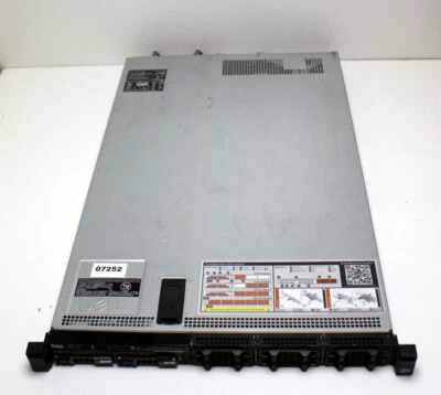 N28-07252 Server DELL R620 2x Xeon E5-2630 64GB RAM Dual PSU - Bild 1 von 4