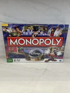 Sealed Monopoly Disney Edition Board Game 2009 with Golden Tinker Bell Pewter - Picture 1 of 5