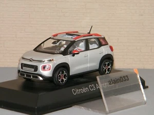 CITROËN C3 Aircross 2017 Cosmic Silver & Orange déco NOREV 1/43 Ref 155333 - Imagen 1 de 5
