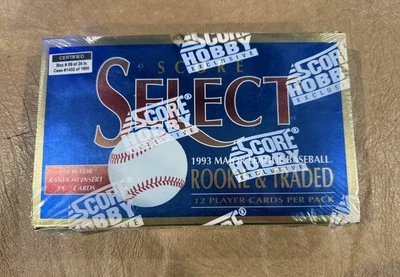 1993 Score Select Rookie and Traded Baseball Hobby Exclusive Factory Sealed Box - Image 1 of 4