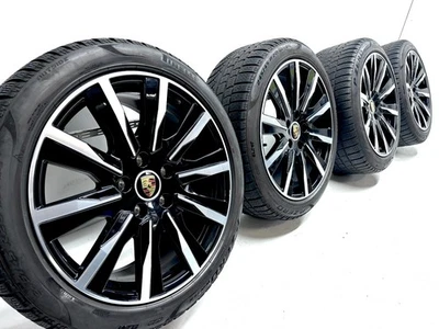 Original Porsche Taycan Turbo Tequipment 20 Zoll Winterräder Felgen Winterreifen - Bild 1 von 4