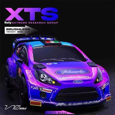 Rlaarlo XTS F10 Metal RC Rally Car - 1:10 Scale 3S LiPo RC Car With Battery RTR - Image 1 of 4