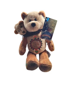 Limited Treasures Sacagawea & Pomp The Golden 2000 Liberty Coin Bear 9” NUEVO CON ETIQUETAS - Imagen 1 de 9