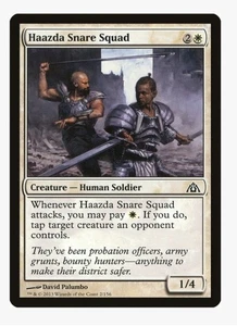 Haazda Snare Squad | Dragon's Maze DGM | MTG | Human Soldier | Tap | LP-NM - Picture 1 of 3