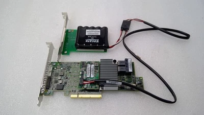 Controlador Broadcom SAS 9361-8i MegaRAID SAS 12Gb/s con batería 03-25420-14C Foto 1 de 4