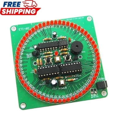 Countdown Timer DIY Kit 60 Second Smart Timing Alarm Parts Electronic Kit - Image 1 of 4