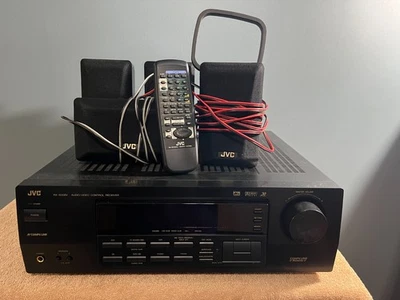 JVC RX-6008V Audio/Video Surround Receiver Bundle- 5 speakers and remote tested - Image 1 of 3