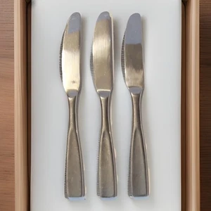 Cuchillos vintage de 1950 MCM JCP Oneida Paul Revere para cenar (juego de 3) - Imagen 1 de 3