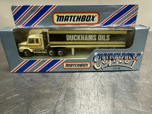 Matchbox Convoy CY-16 Scania Box Truck Duckhams Oils Boxed Diecast Model Vintage - Picture 1 of 4