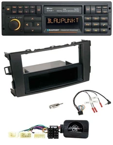 Blaupunkt USB DAB SD Lenkrad Bluetooth Autoradio für Toyota Auris 2007-2011 schw - Bild 1 von 11