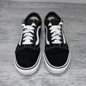Vans Old Skool Skateboard Classic Black White Mens 5.5 Women's  7 Sneakers - Picture 1 of 11