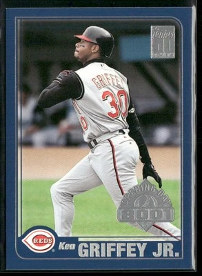 2001 Topps Opening Day Ken Griffey Jr. #124 Cincinnati Reds - Image 1 of 2