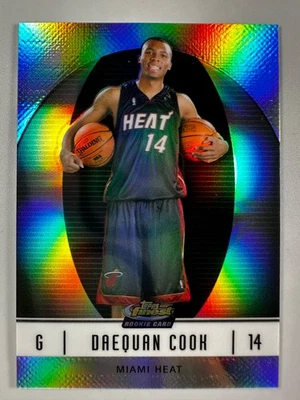 2006-07 Topps Finest - 2007-08 Rookie Daequan Cook #121 Refractor 118/319 (RC) - Image 1 of 2