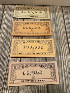 1970 Masterpiece Art Auction Board Game MONEY Stack Replacement Parts / Pieces - Picture 1 of 1