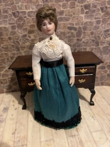 Casa de Muñecas Escala 1/12 Miniatura Porcelana Jill Nix Dama Mujer Elegante Muñeca - Imagen 1 de 8