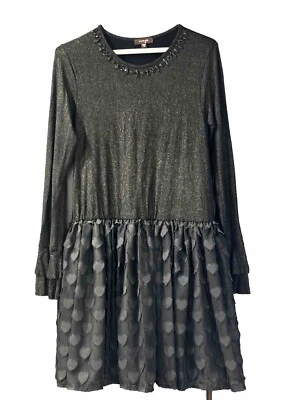 Imoga Crystals Embellish Puff Skirt Formal Girl Dress 14 - Image 1 of 4