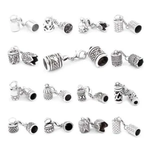 5 Set Tappi Estremità Connettore Fibbia Aragosta Gancio Bracciale Connettori Produzione Gioielli - Foto 1 di 44