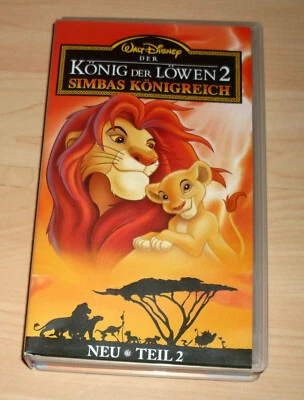 VHS Film - Der König der Löwen 2 - Simbas Reich - Walt Disney - Bild 1 von 2