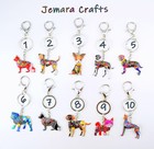 Schlüsselanhänger Hund Rasse bunt Geschenkidee Hund Hundefreund Kunstwerk Dog 