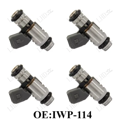 Inyector de combustible 4 piezas IWP114 para Volkswagen Golf Parati Saveiro GIII Santana 1,8 L. Foto 1 de 4