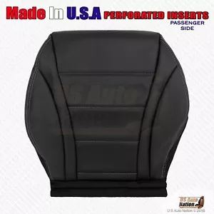 2016 2017 2018 Mercedes Benz GLC300 Passenger Bottom PerforatedLeather Cover Blk - Picture 1 of 8