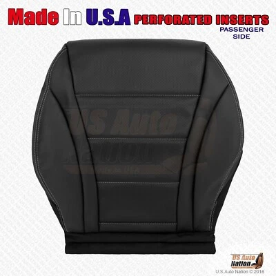 2016 2017 2018 Mercedes Benz GLC300 Passenger Bottom PerforatedLeather Cover Blk - Image 1 of 4