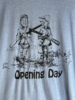 Camiseta De Colección California Oro Ciervo Temporada Día Inaugural 1982 Talla L Puntada Única 5949 Foto 1 de 4