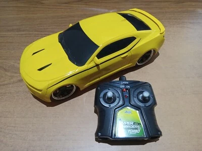 Parts Only, Jada 1:16 R/C Chevy Camaro SS Yellow Bigtime Muscle W/ Remote - Image 1 of 4