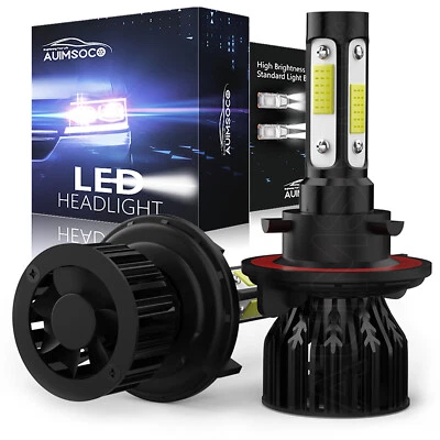 For Chevrolet Spark 2013-2021 LED Headlight High Low Beam Bulbs Kit 6000K White - Image 1 of 4