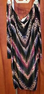 Schulterfreies Kleid SAMT Leoprint Venus - Bild 1 von 3