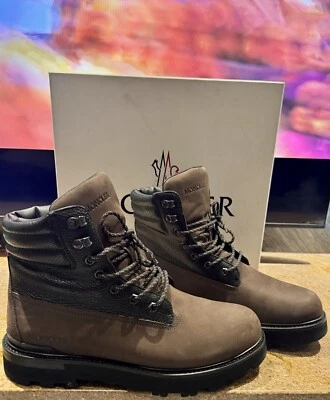 $875 Hombres MONCLER "Peka" Botas de Senderismo 43 Talla 10 Hombres Foto 1 de 4