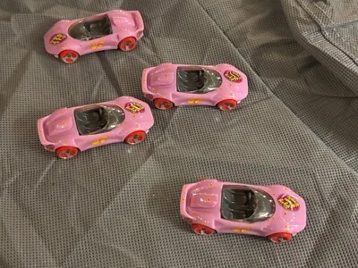 4 car Lot Speed Racer Delila (2007) Hot Wheels 1:64 Toy Street Car w/ Saw Blades - Image 1 of 4