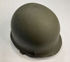 1942 Original Wwii U.S. Army Flexible Loop Bail Front Seam Helmet Ww2