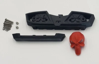 Fits Traxxas X-Maxx XMaxx Custom Rear Bumper  (LED Compatible) Hardware Included - Image 1 of 4