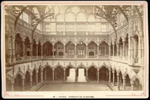 BRUXELLES, LA BOURSE : Photo Format Cabinet fin XIX - Picture 1 of 1