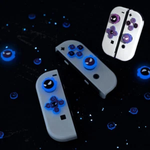 Luminoso Devil D-Pad y tapa de botones para Nintendo Switch/OLED Joy-con conjunto de cubiertas - Imagen 1 de 15