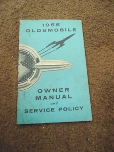1955 0LDSMOBILE OWERS MANUAL AND SERVICE POLICY - Bild 1 von 3