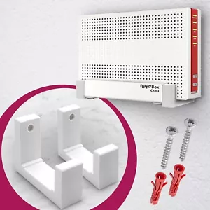 Router Wandhalterung halter passend für AVM Fritzbox Model 6590 oder 6591 - Bild 1 von 3