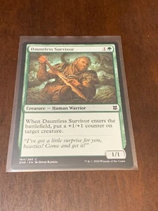 Magic the Gathering Zendikar Rising Dauntless Survivor - Picture 1 of 2