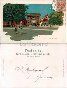 LODI CITTA'-PORTA ROMA-AUTORE PELLEGATA-C18-37 - Bild 1 von 1