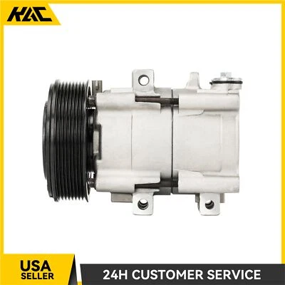 Compresor de aire acondicionado 58152 para Ford F-150 4,6 L 1997 1998 1999 2000 2001 CO 35112C Foto 1 de 4