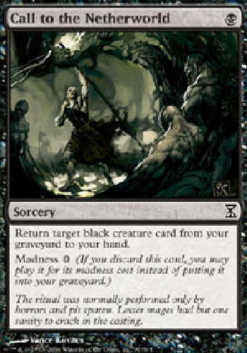 CALL TO THE NETHERWORLD Time Spiral MTG Magic the Gathering Cards DJMagic - Image 1 of 1