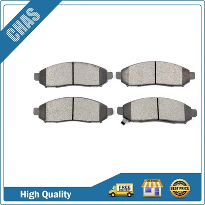 Pastillas de freno delanteras para Chevrolet 2009-2018 para Nissan Frontier Suzuki Equator Foto 1 de 4