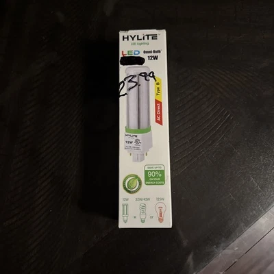 HyLite LED Omni-Bulb 12W HL-OB-12W-G24-40K AC Direct Type B 4000k - Image 1 of 4